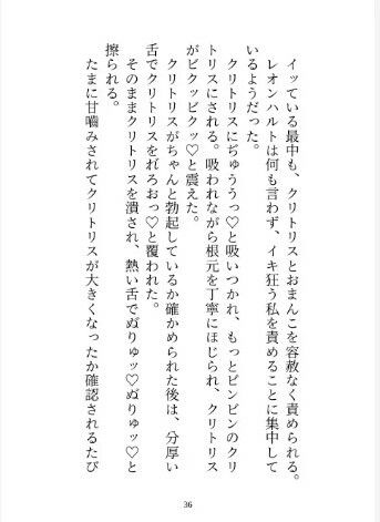 ドS騎士団長が媚薬を飲んだら、気絶するまでマゾクリを責められておまんこをどちゅどちゅ溺愛されました サンプル3