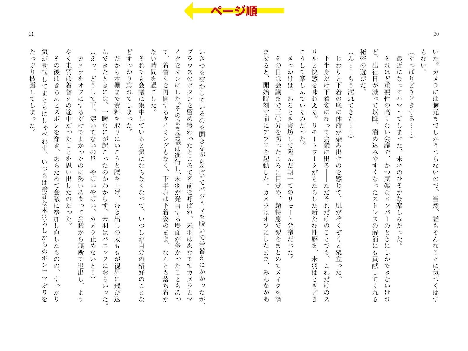 露出絶頂体験 街で、オンライン会議で、混浴温泉で…… サンプル5