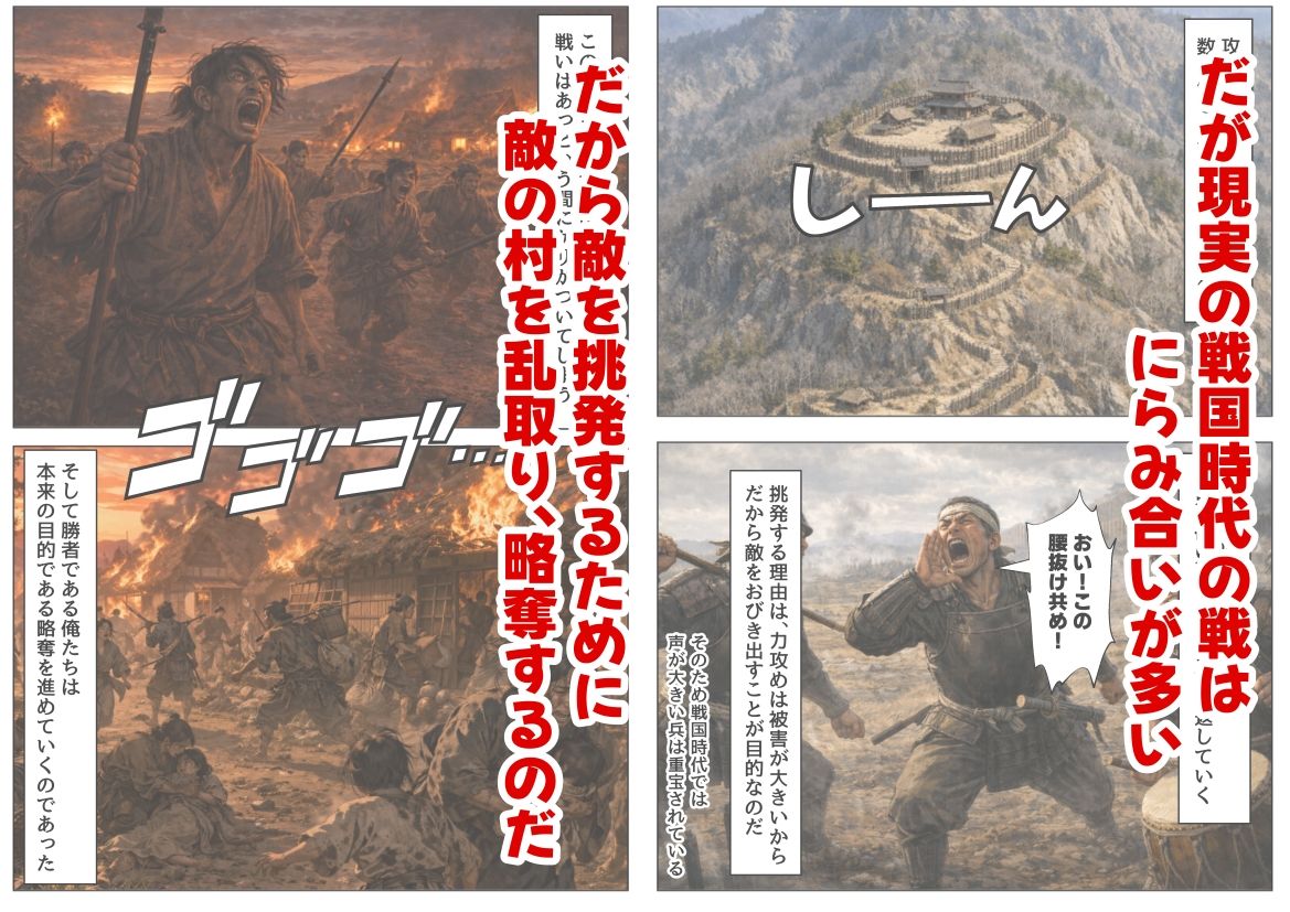 《戦の乱取り(略奪)》 戦国時代の農村に俺が転生したら、エロすぎた史実の話【無料試聴】 31 《戦の乱取り(略奪)》 戦国時代の農村に俺が転生したら、エロすぎた史実の話 画像3