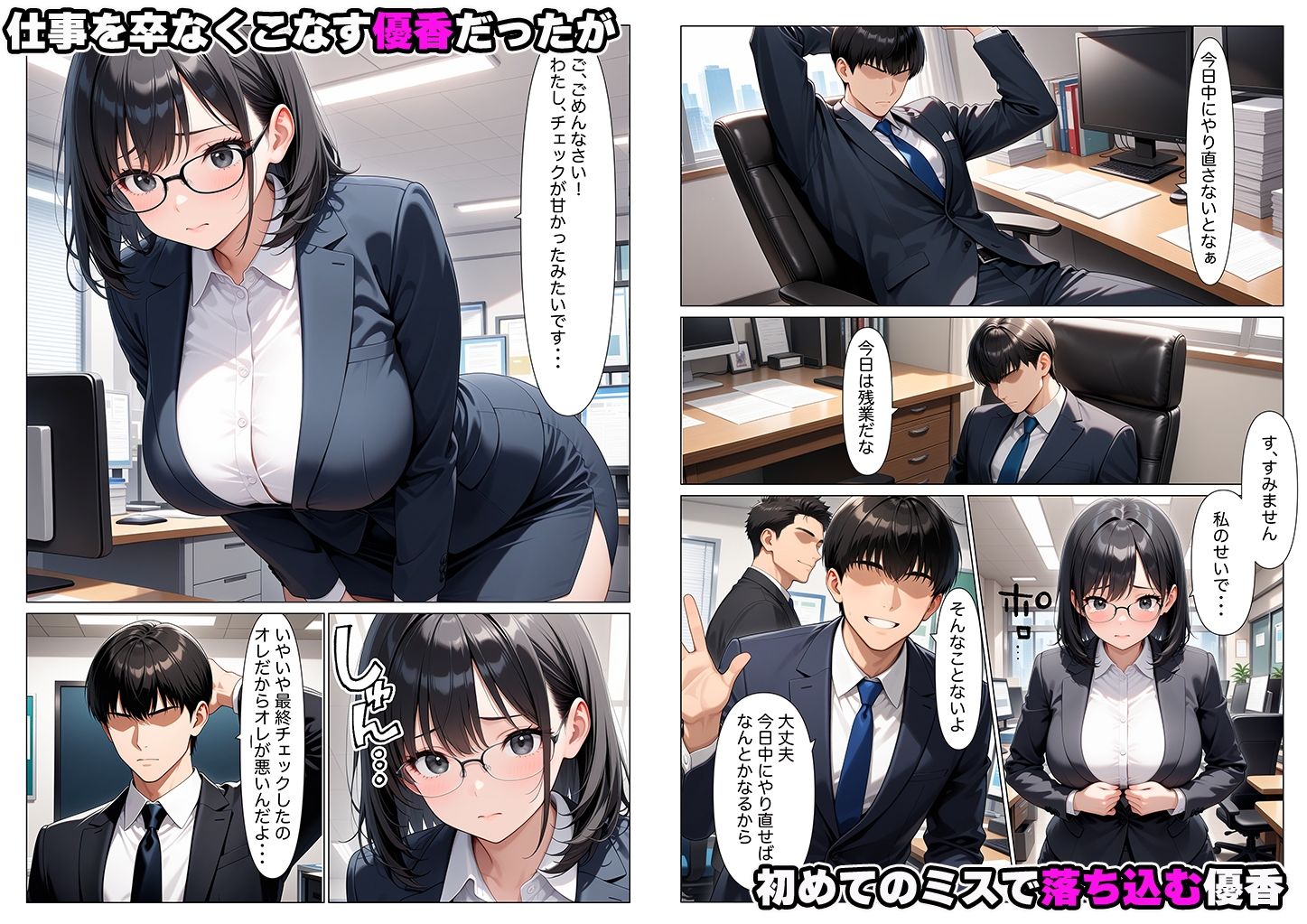 セックスレスで性欲爆発寸前の僕が真面目な新卒社員に射精管理されてしまう話 画像5