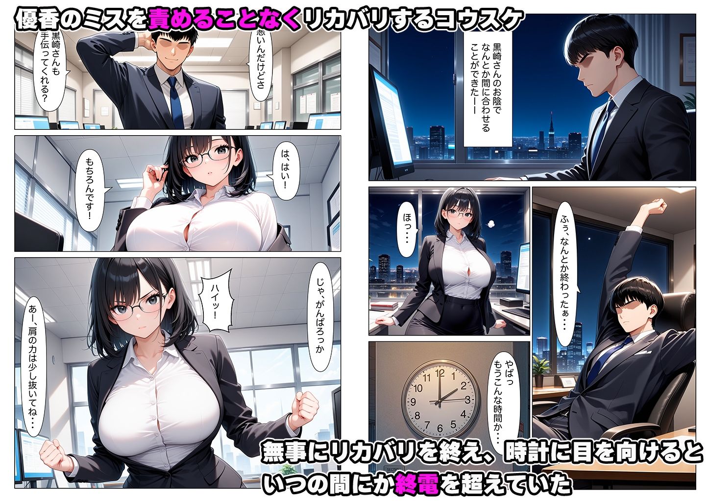 セックスレスで性欲爆発寸前の僕が真面目な新卒社員に射精管理されてしまう話 画像6