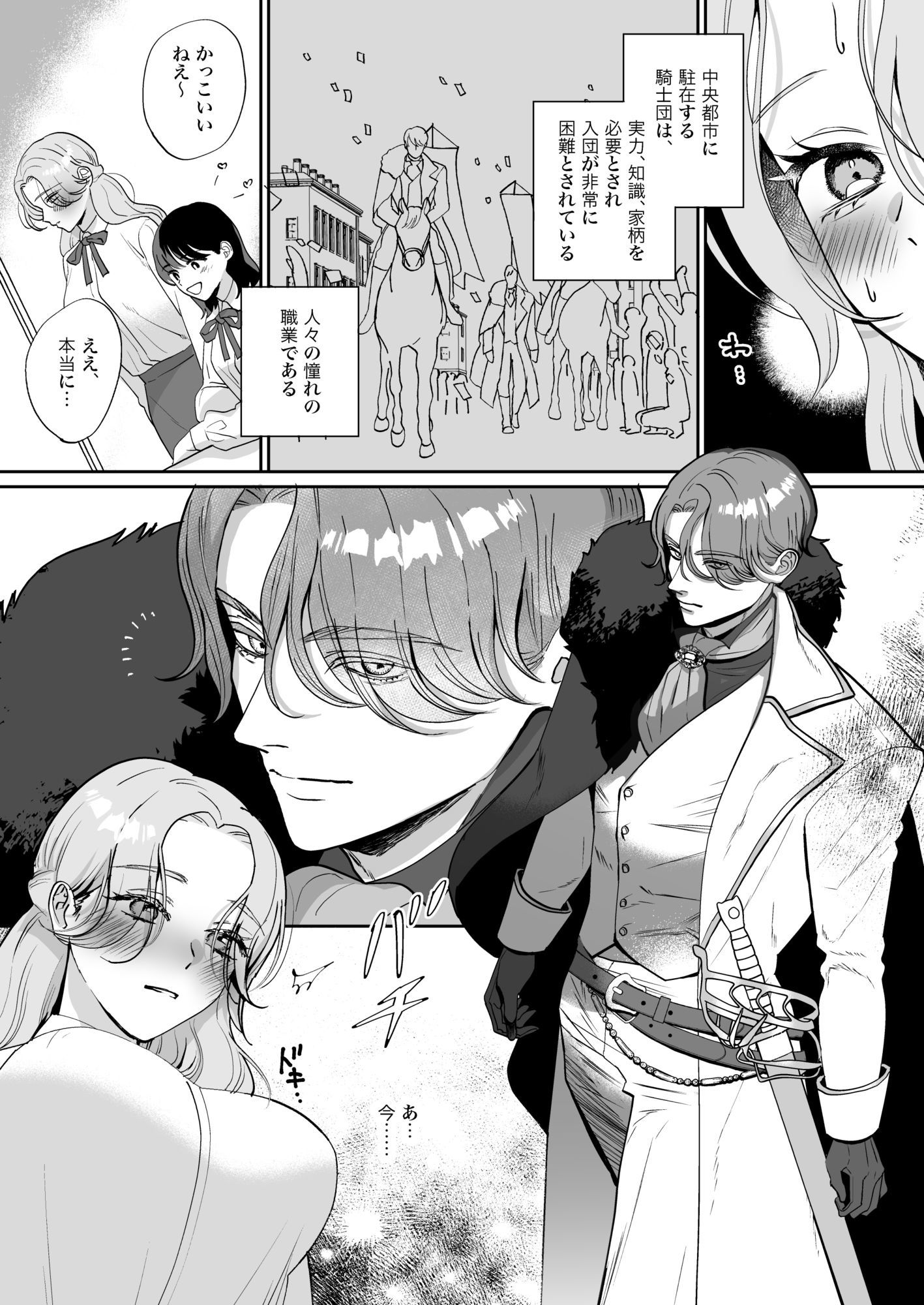 真面目系乙女は騎士を癒す運命 サンプル3