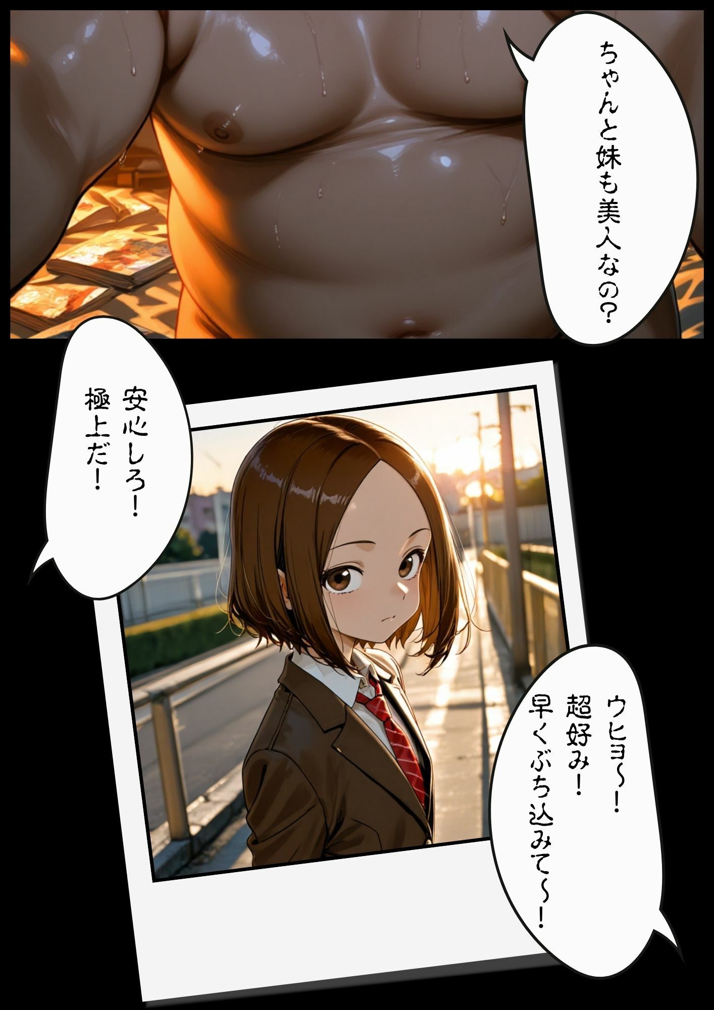 ［漫画仕立て］私、義父に犯●れてます 総集編 画像9