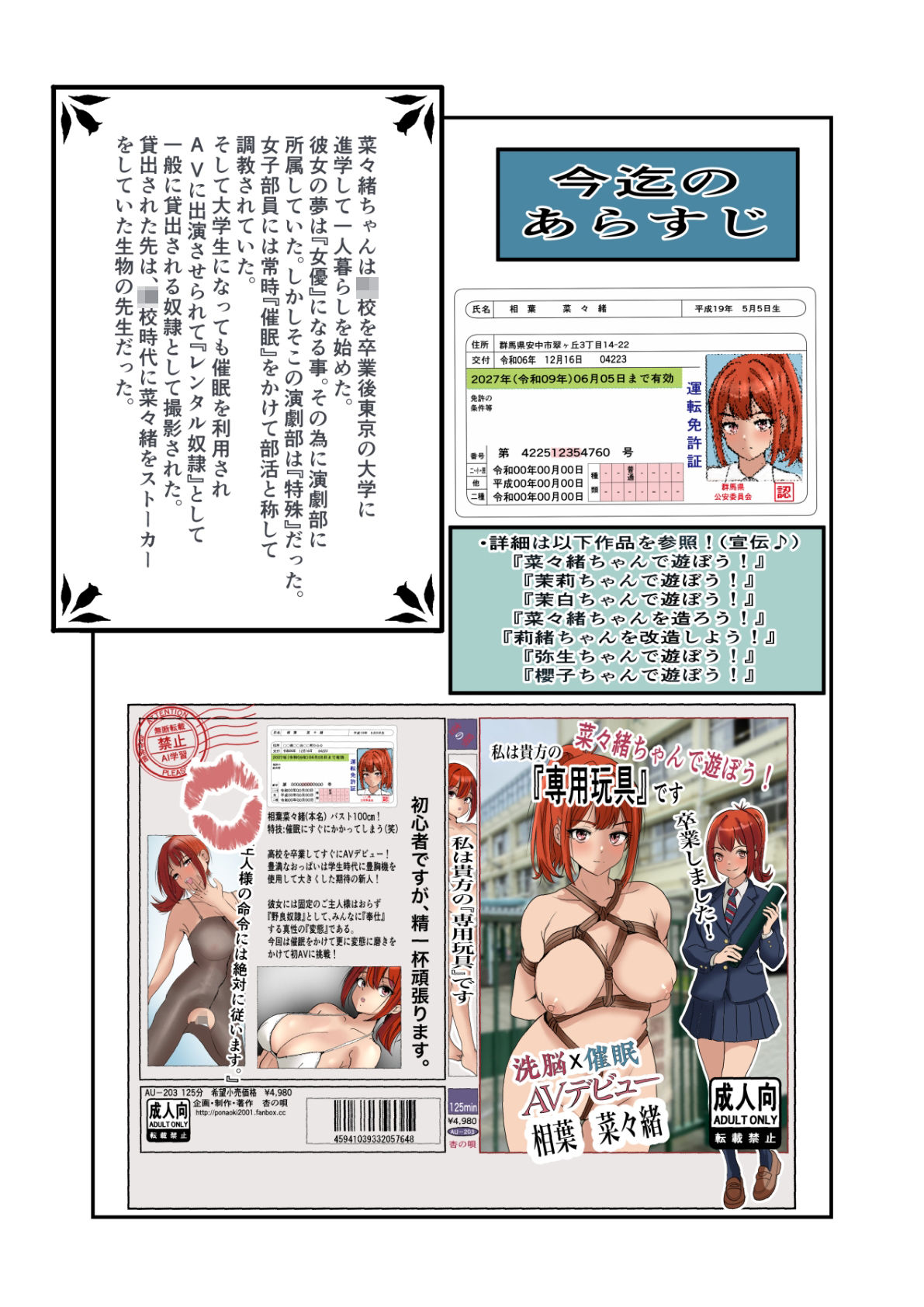 菜々緒ちゃんで遊ぼう！〜私は貴方の専用玩具です〜 画像2