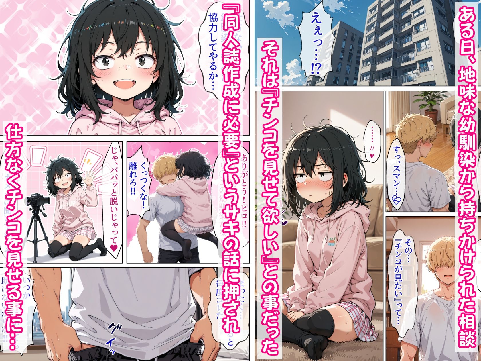 地味な幼馴染はエッチの虜になる 画像1