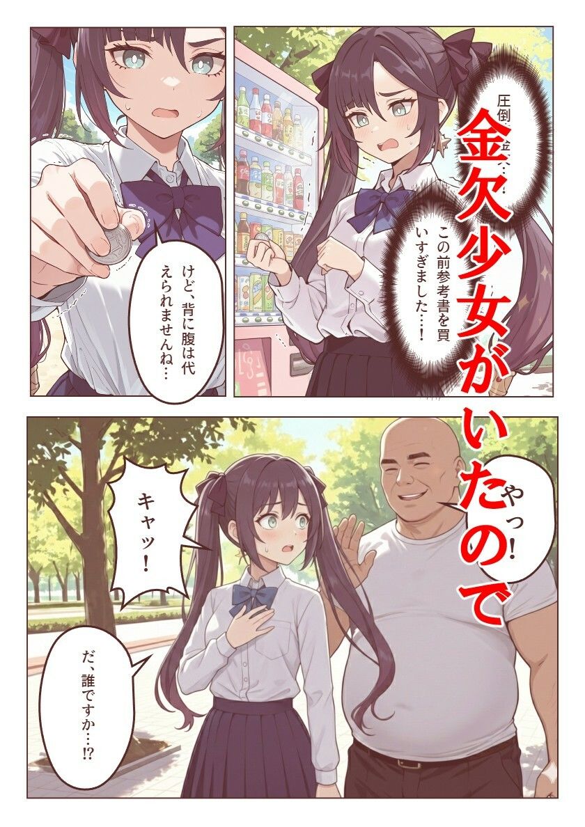 どこかで見た金欠美少女を指先一つで肉便器化 画像1