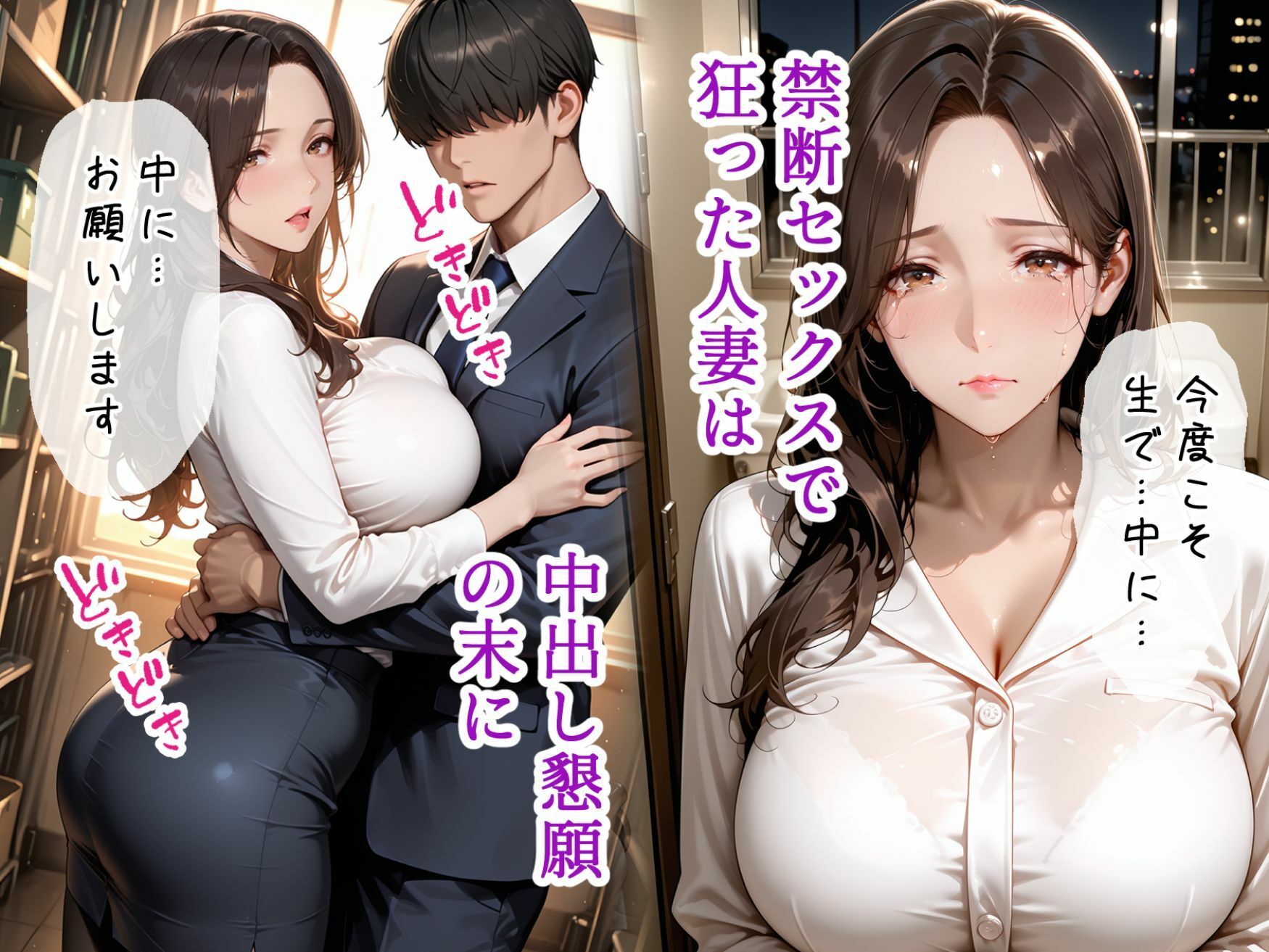 オフィスの彼女2  妊娠中出しで夫を捨てチョーカー人妻になった私 画像2