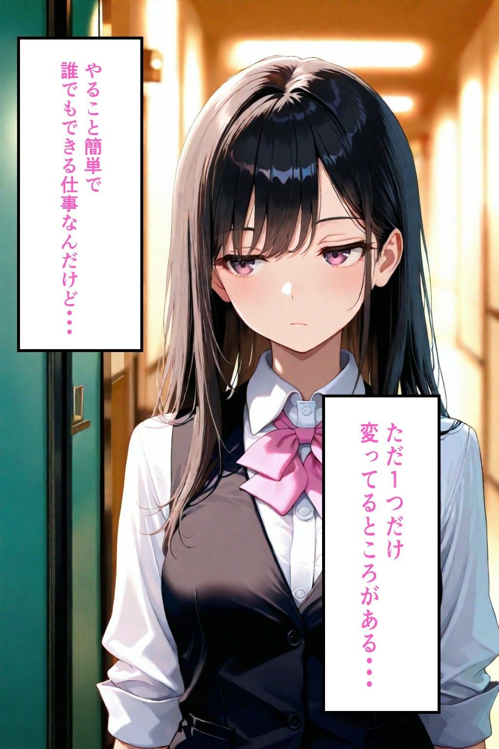 無気力受付嬢の’えっちな特別セックスサービス’ 画像4