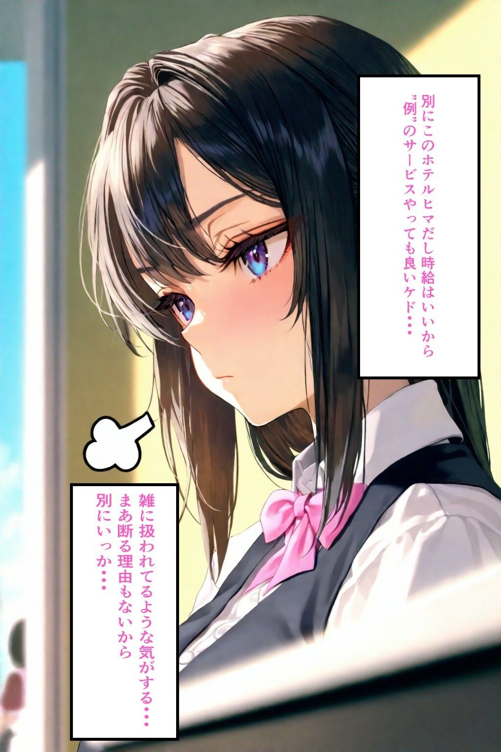 無気力受付嬢の’えっちな特別セックスサービス’ サンプル6