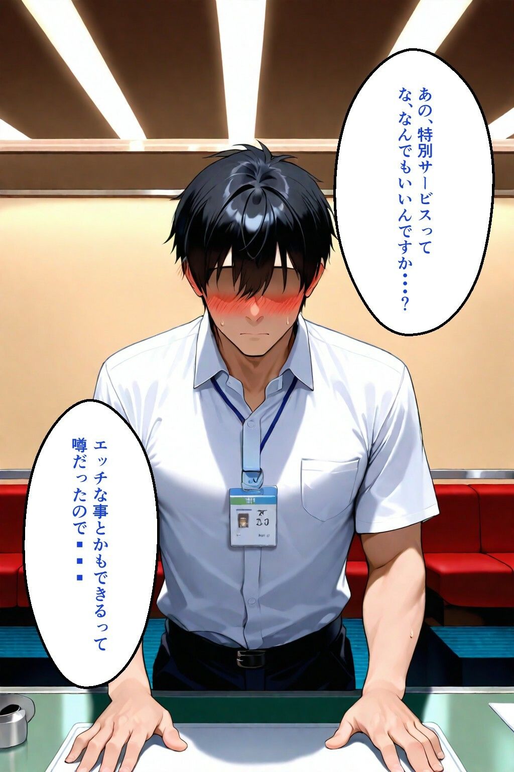 無気力受付嬢の’えっちな特別セックスサービス’ サンプル7