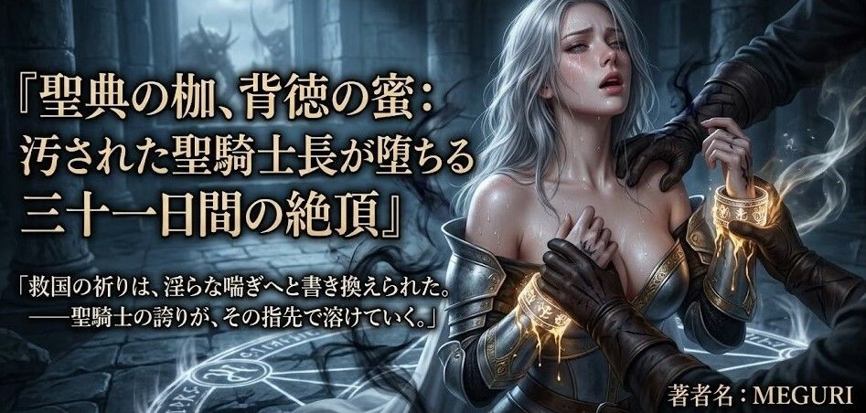 『聖典の枷、背徳の蜜:汚された聖騎士長が堕ちる三十一日間の絶頂』 画像2