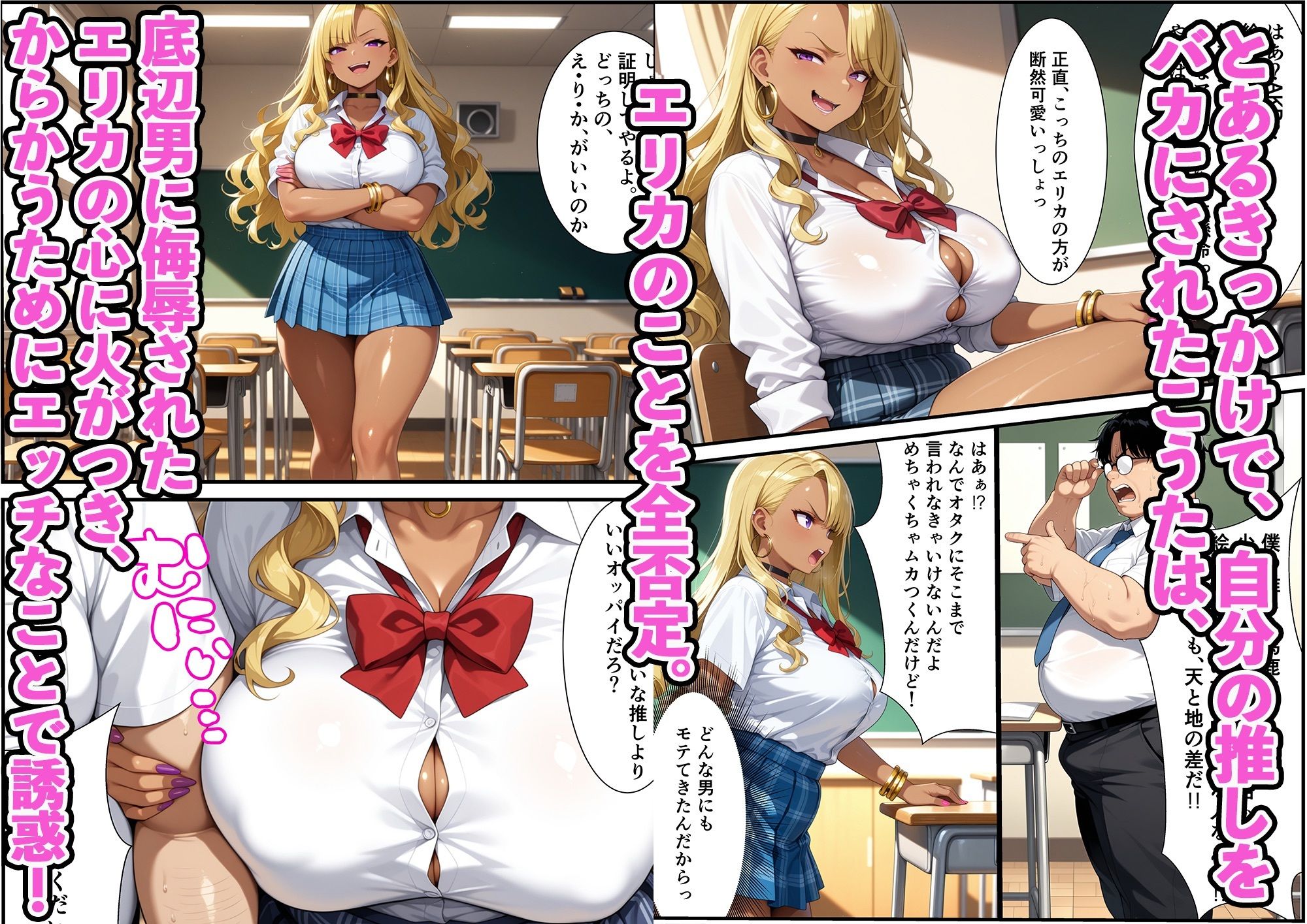 性欲強すぎるビッチなギャルが陰キャオタクに完堕ちする話 画像3