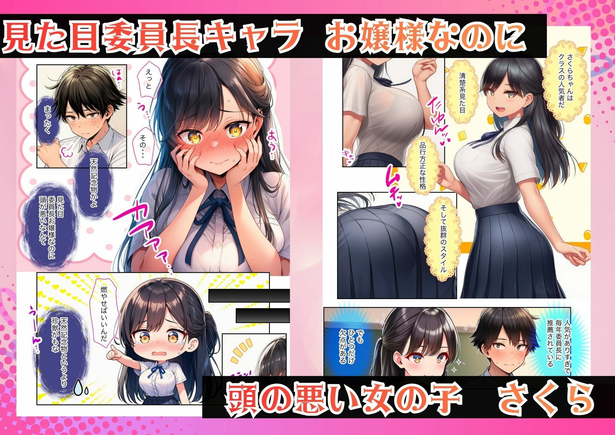 清楚で頭が悪くてエロマンガ大好きな彼女 画像1