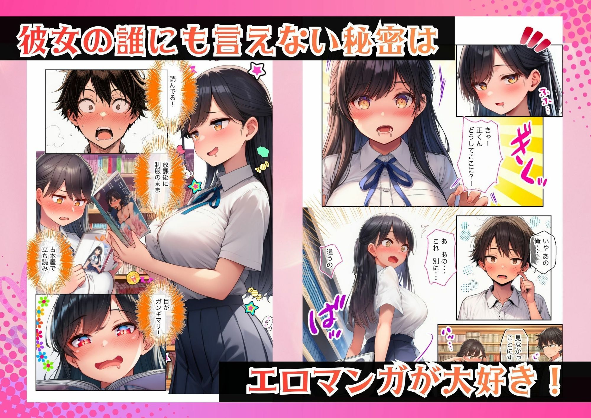 清楚で頭が悪くてエロマンガ大好きな彼女 画像2