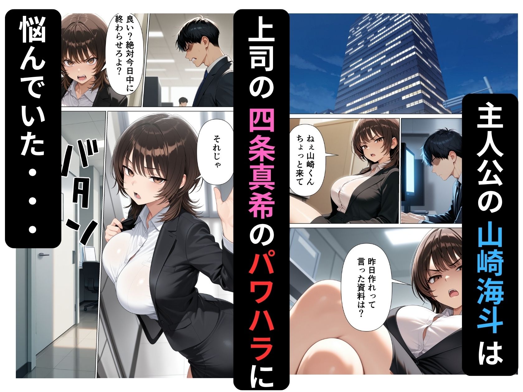 パワハラ上司に催●をかけてメス堕ちNTRした話 画像1