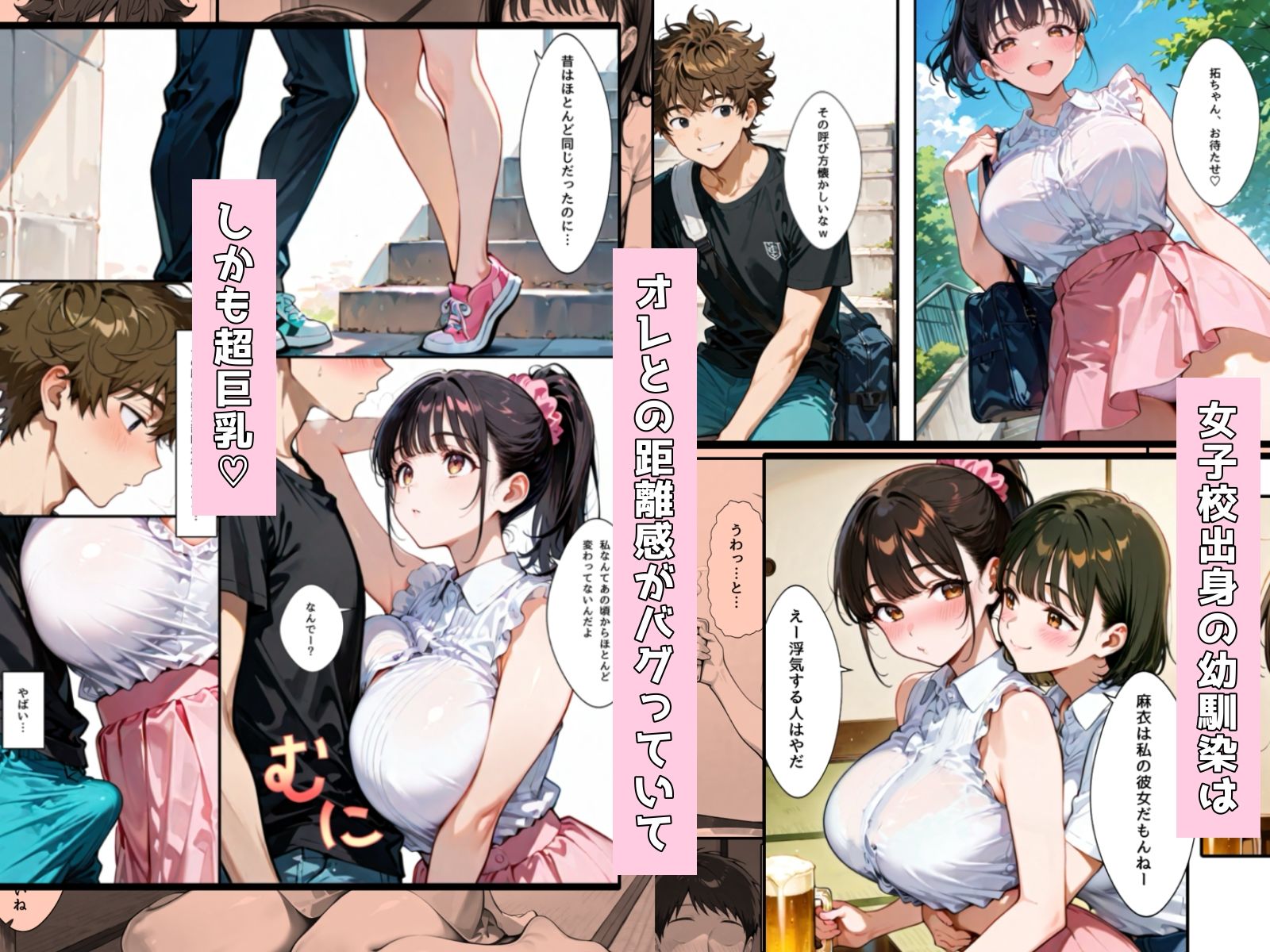 10年ぶりに再会した幼馴染がミニマム爆乳になっていたので、俺が開発した話