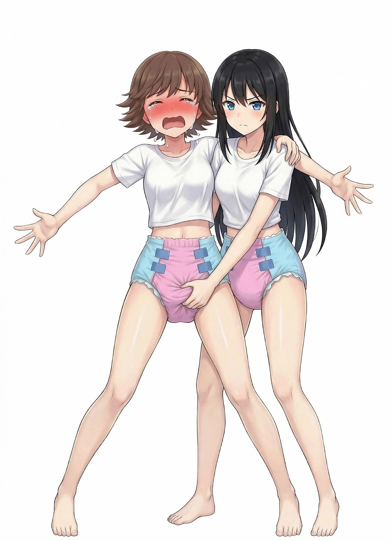 思春期○〇用オムツ・ぐっすりマンと渋○凛 画像2