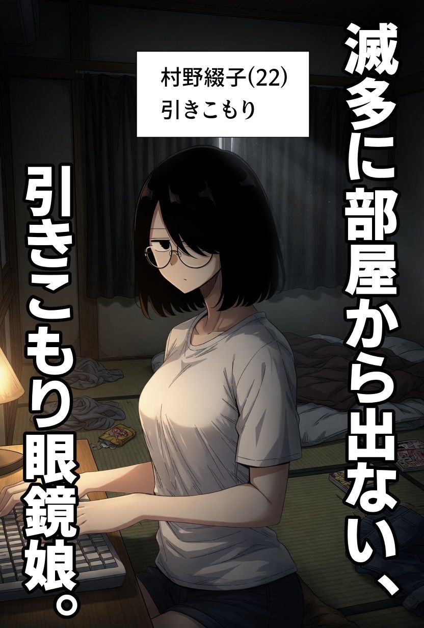 引きこもり女に餌付けしてたら、セックスさせてくれるようになった。 画像1