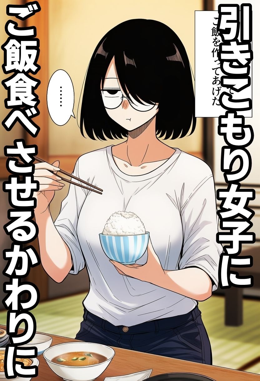 引きこもり女に餌付けしてたら、セックスさせてくれるようになった。 画像3