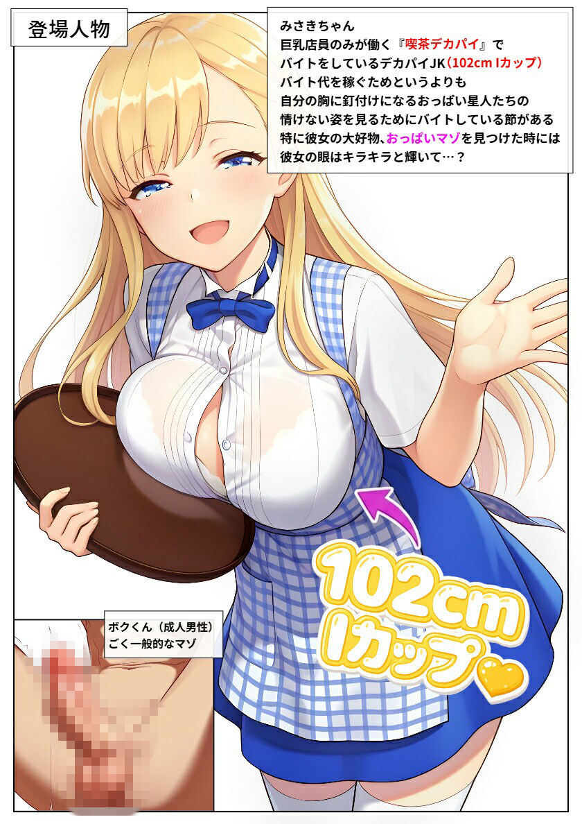 喫茶デカパイには裏オプがある サンプル1