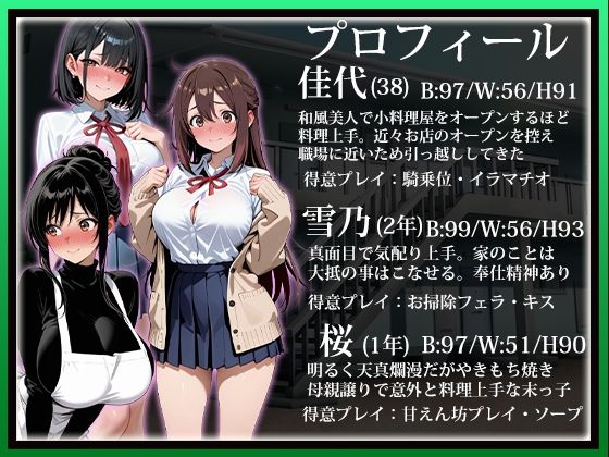 催〇アプリで支配して親子を和風風俗嬢にする話〜Vol.3〜 画像1