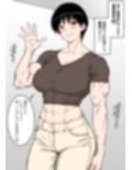 【フルカラー版】筋肉がすごい伯母さんと汗だくガチセックス