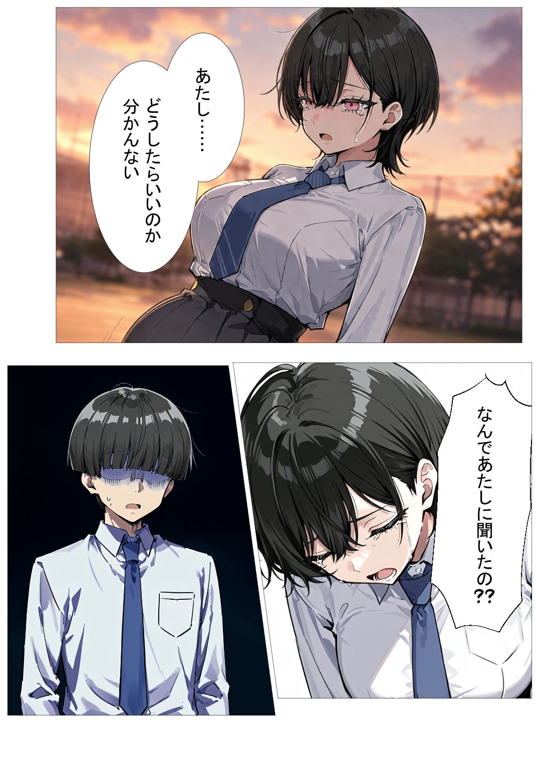 孕トモ-ヤリチン大学生に孕まされた親友- サンプル5