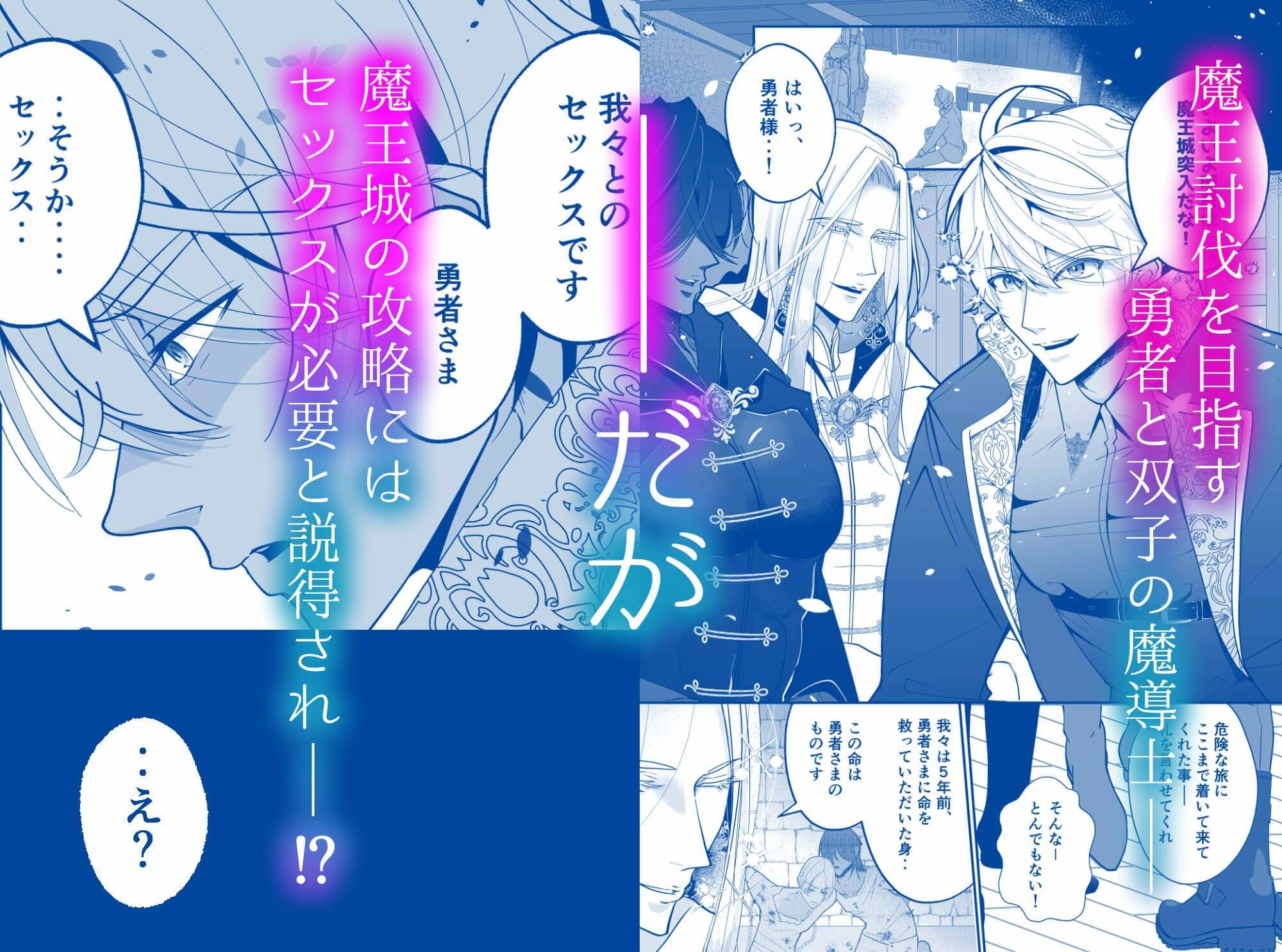 腹ボコ3Pで世界を救う！？執着双子の溺愛で勇者は平和を守ります（はーと） 画像1