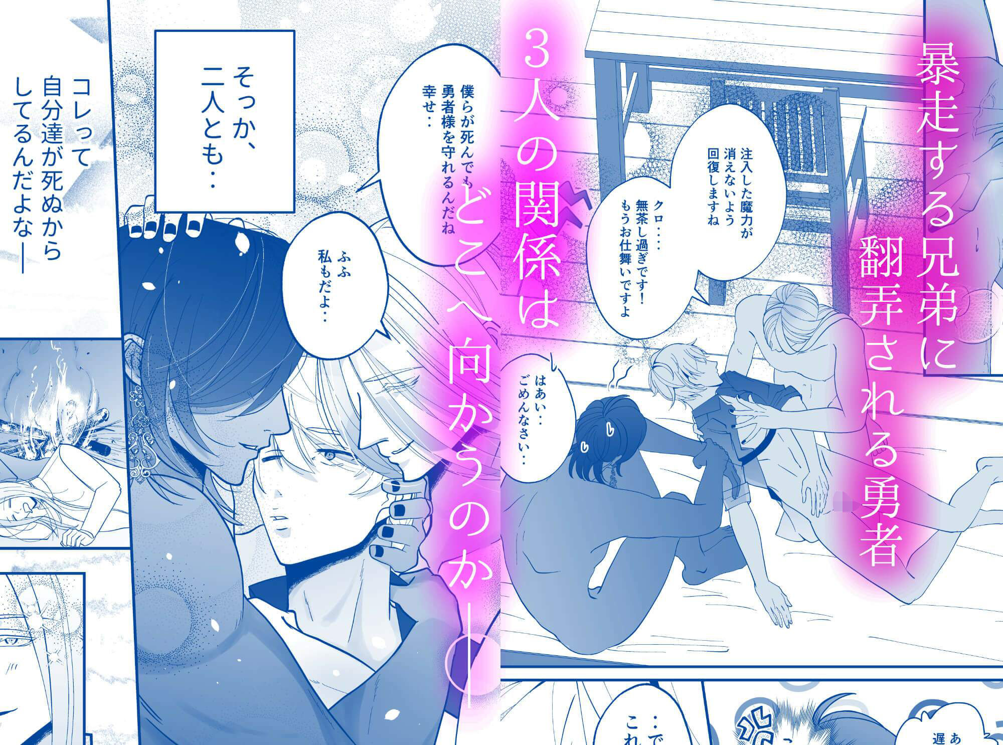 腹ボコ3Pで世界を救う！？執着双子の溺愛で勇者は平和を守ります（はーと） 画像5