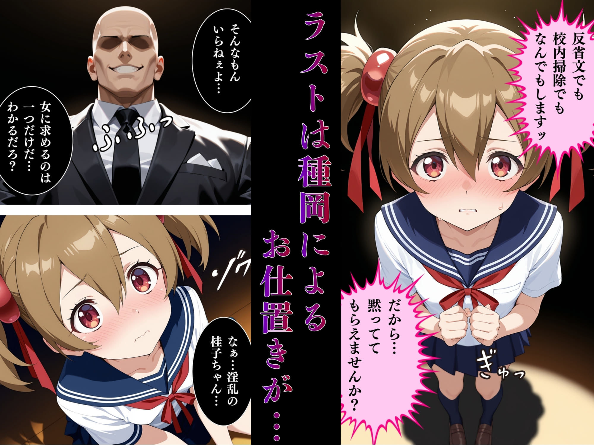 貧乳で悩んでいるシリカちゃんが学校でセックスする話 画像8