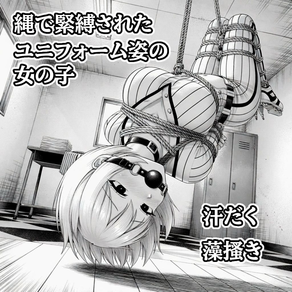 汗だくユニフォーム拘束 〜野球女子の縛り〜【猿轡】 サンプル1