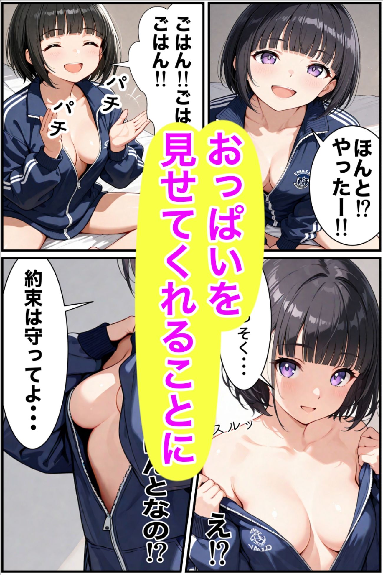 お金が無い隣人のお姉さんにご飯を作るためセックスすることに・・・ 画像4