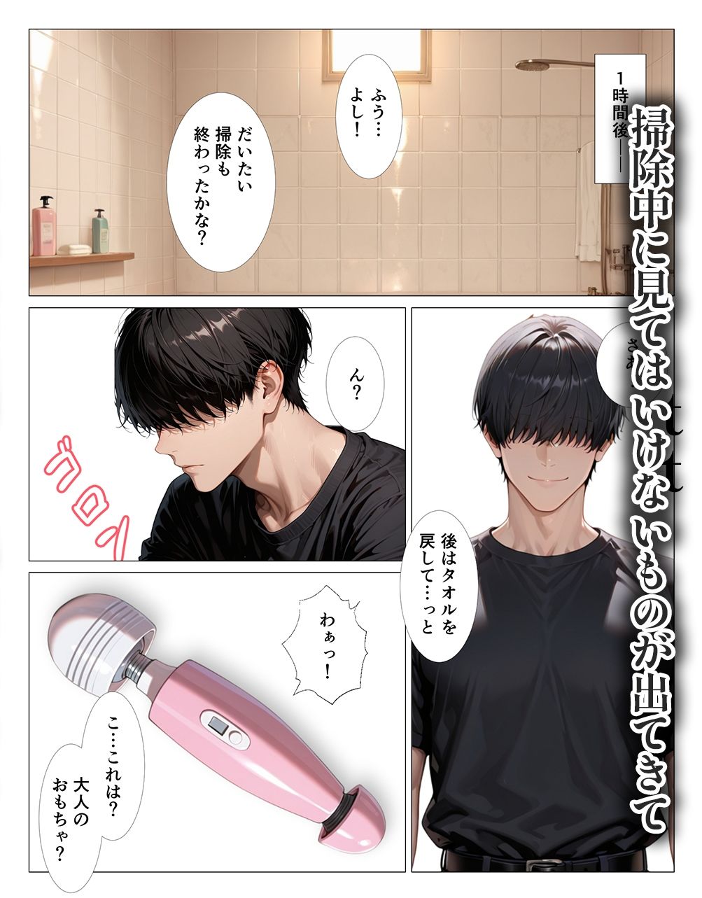 オナニーバレたクールな同居人と中出しSEXする話 画像2