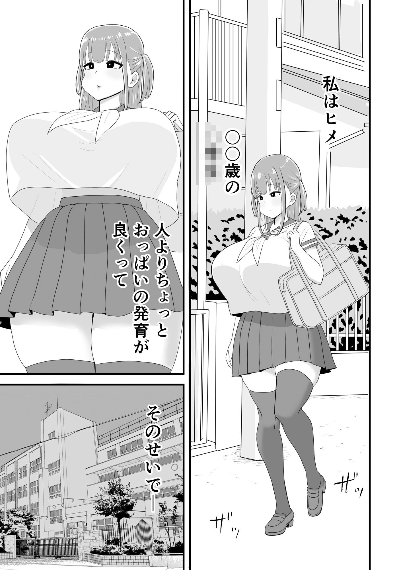 帰宅後、お兄ちゃんと。〜爆乳妹ヒメのストレス発散SEX〜 画像1