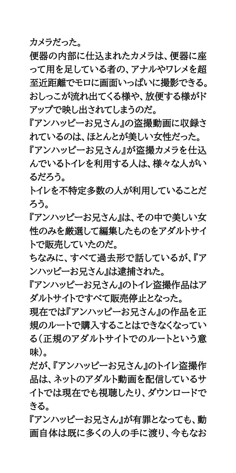 【身近に潜む現代の闇】実際に起こった盗撮事件簿（2）。美人バイオリニスト、トイレ盗撮事件 4枚目