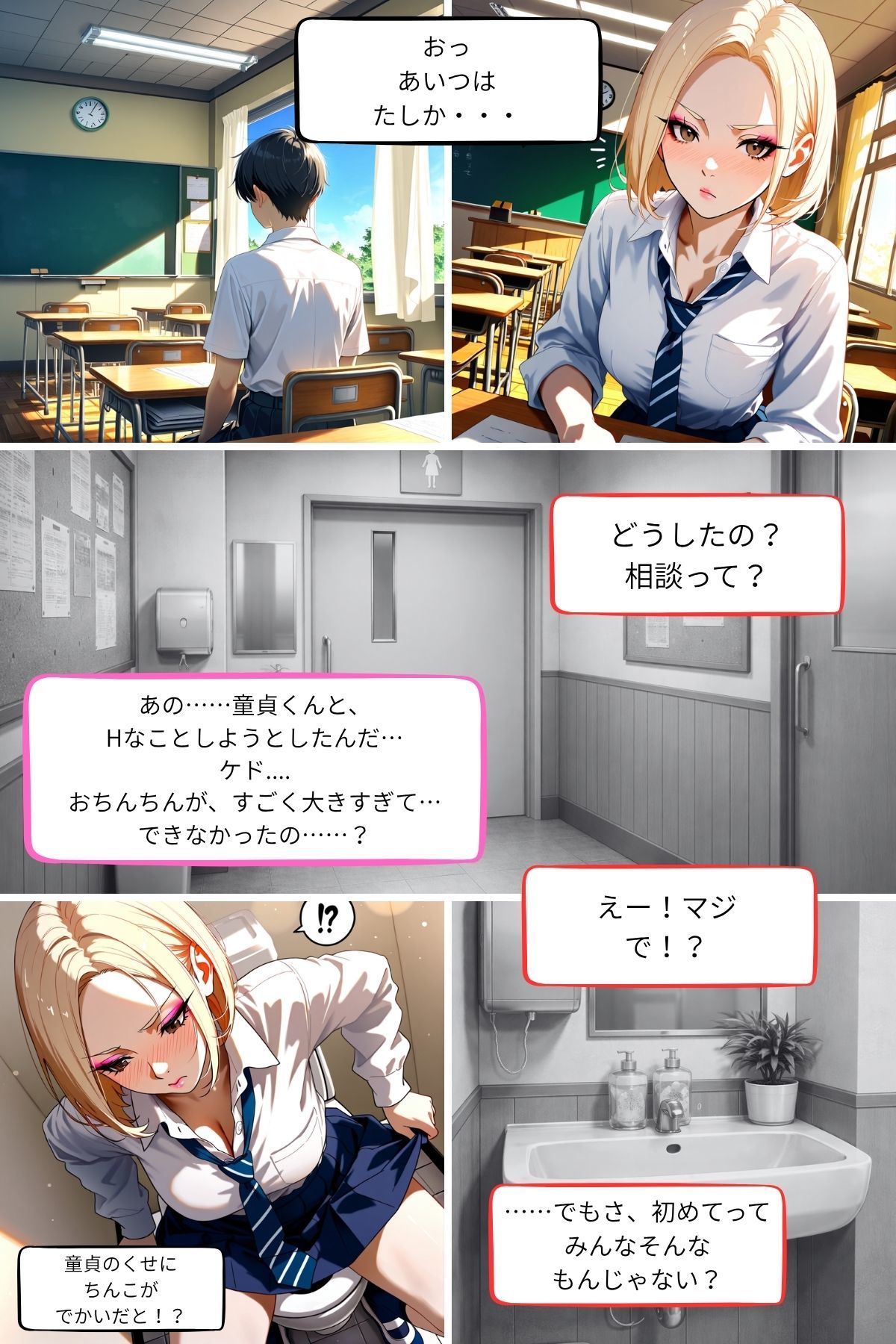 NTR白ギャルJK、童貞の馬チンポでイキ狂う 画像4