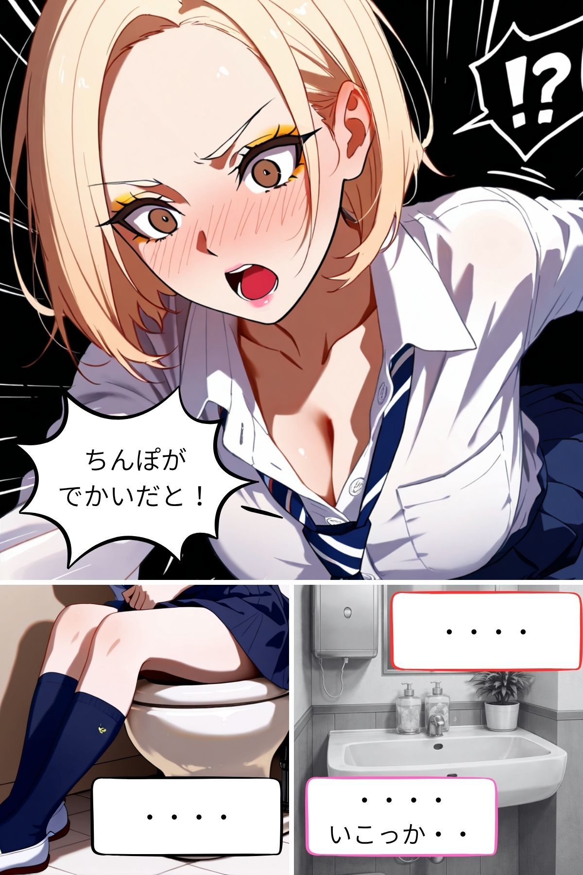 NTR白ギャルJK、童貞の馬チンポでイキ狂う 画像5