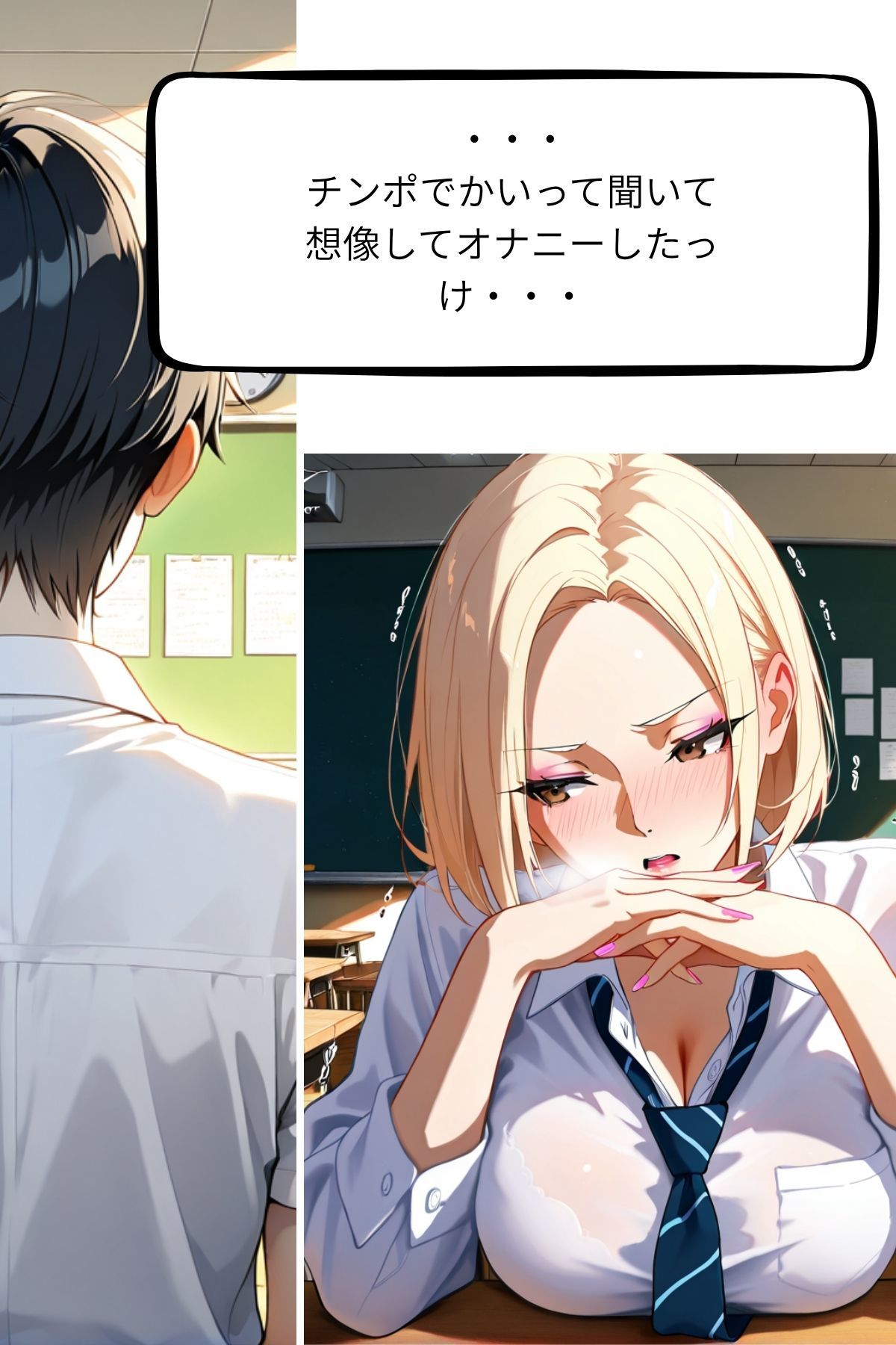 NTR白ギャルJK、童貞の馬チンポでイキ狂う 画像7