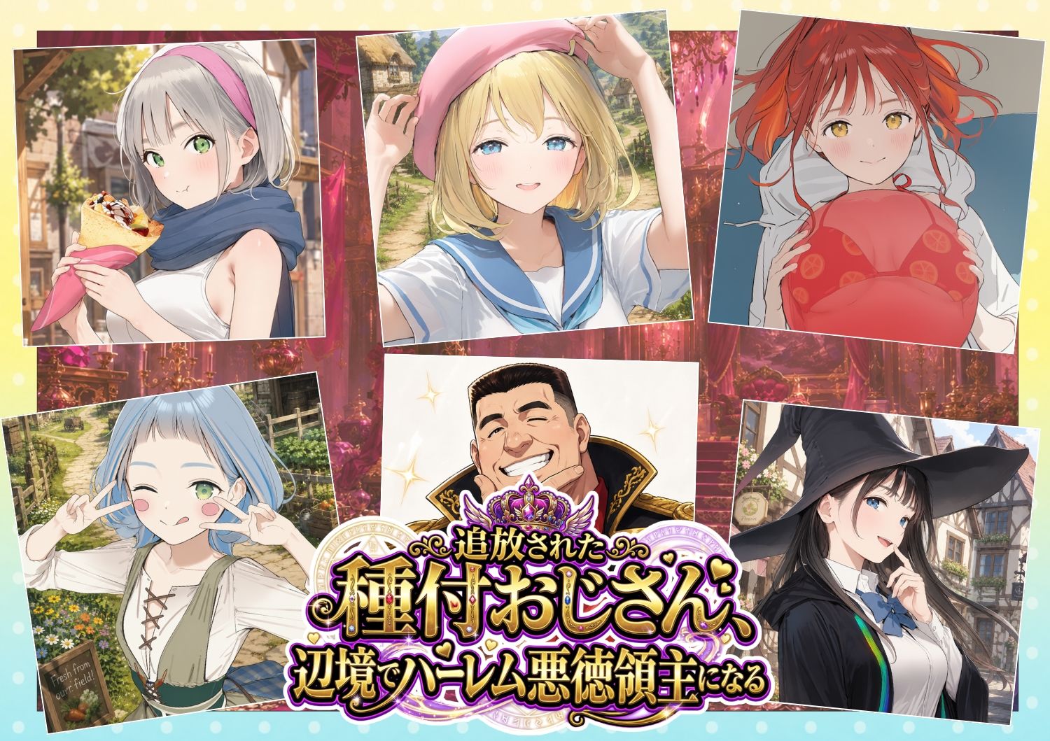 【銀髪の賞金稼ぎ編】追放された種付けおじさん、辺境でハーレム悪徳領主になる第2巻