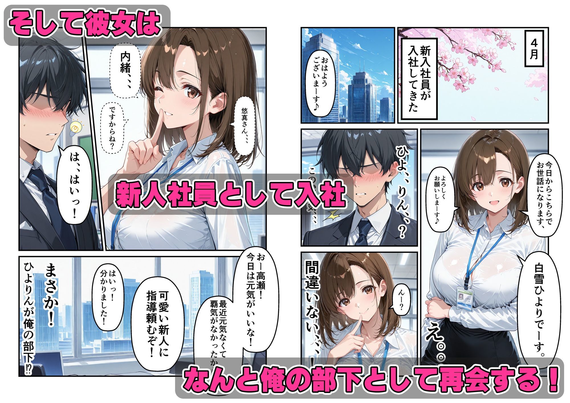 あざと可愛い風俗嬢は俺の部下？実はドMな彼女に生はめセックス〜俺のチンポでイキまくる 画像3