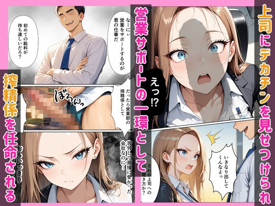 新卒問題ギャル 3人の上司のデカチンでお仕置きセックス 搾精されまくった話 サンプル5