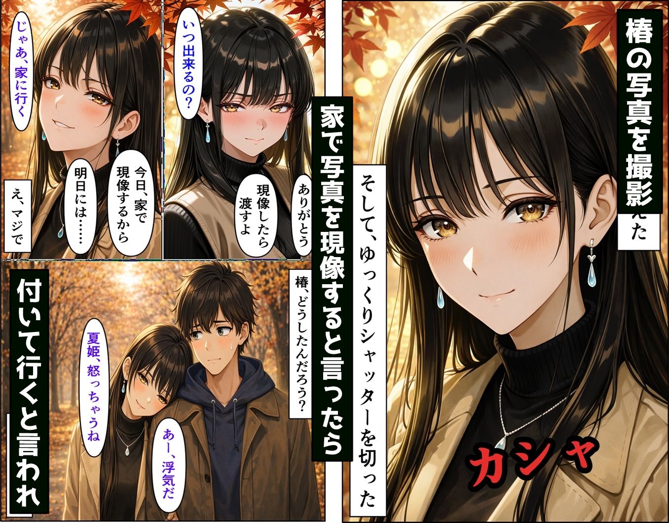 無防備すぎる同級生に、理性が追いつかなかった話 第11話「親友とヤってしまった直後に彼女が来た話」 画像5