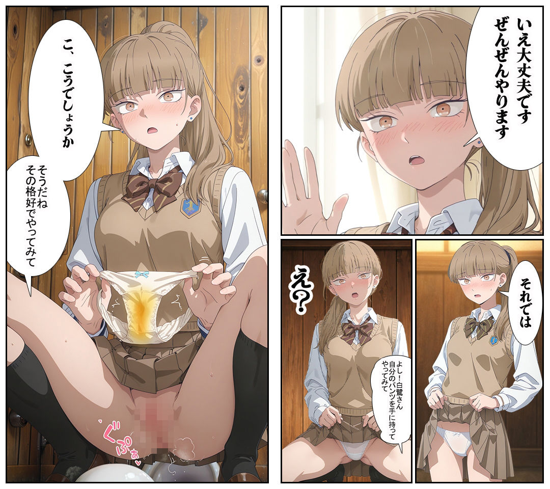 サンプル-【汚パンツ女学園】第4話高ぶりが抑えきれない美少女と暴走気味にエッチした話 - サンプル画像