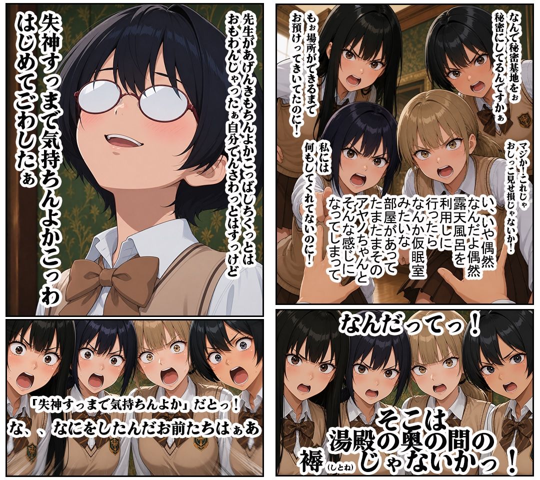 サンプル-【汚パンツ女学園】第4話高ぶりが抑えきれない美少女と暴走気味にエッチした話 - サンプル画像
