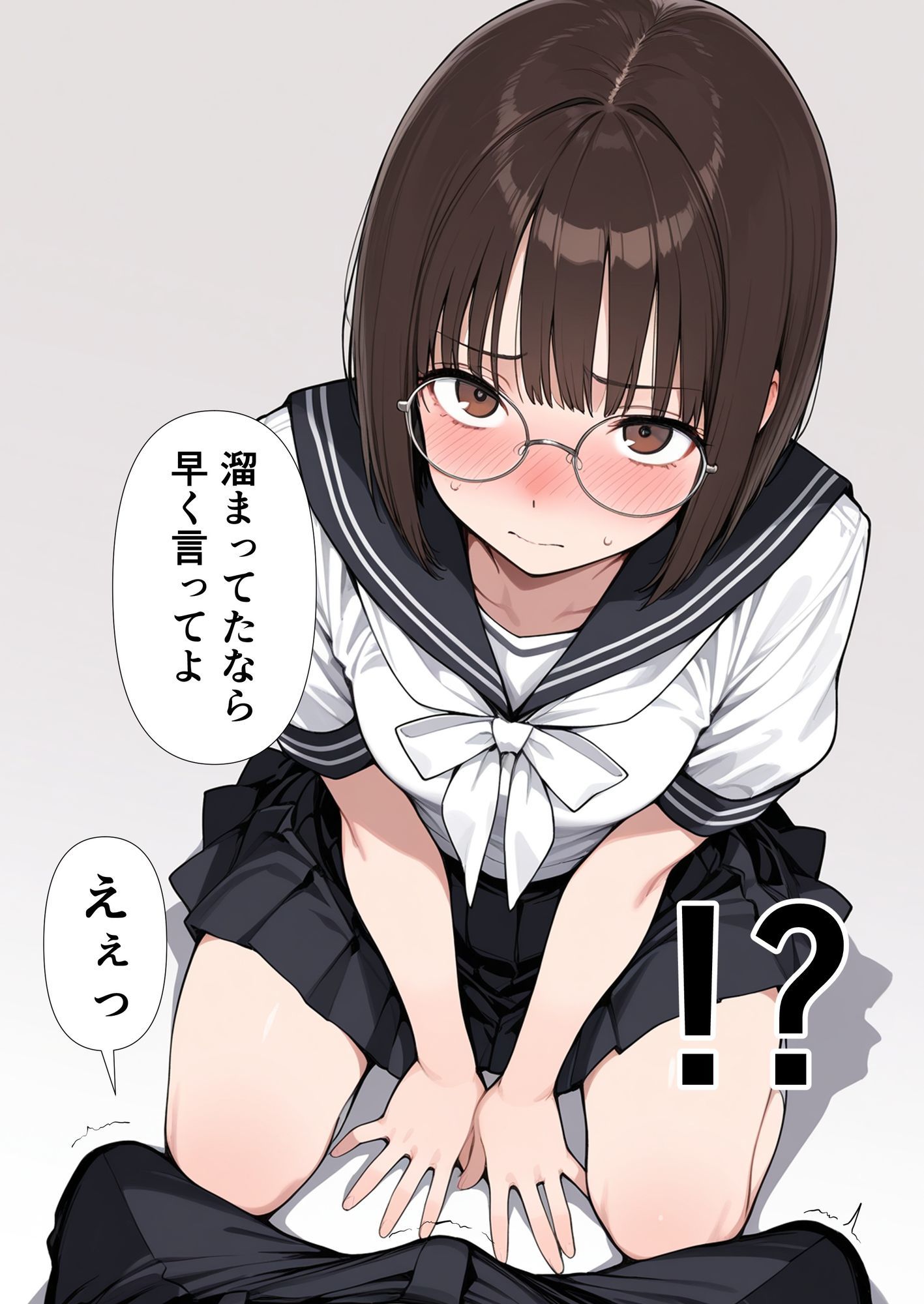 地味眼鏡の幼馴染と夏祭りデートしたら交尾することになった 画像5