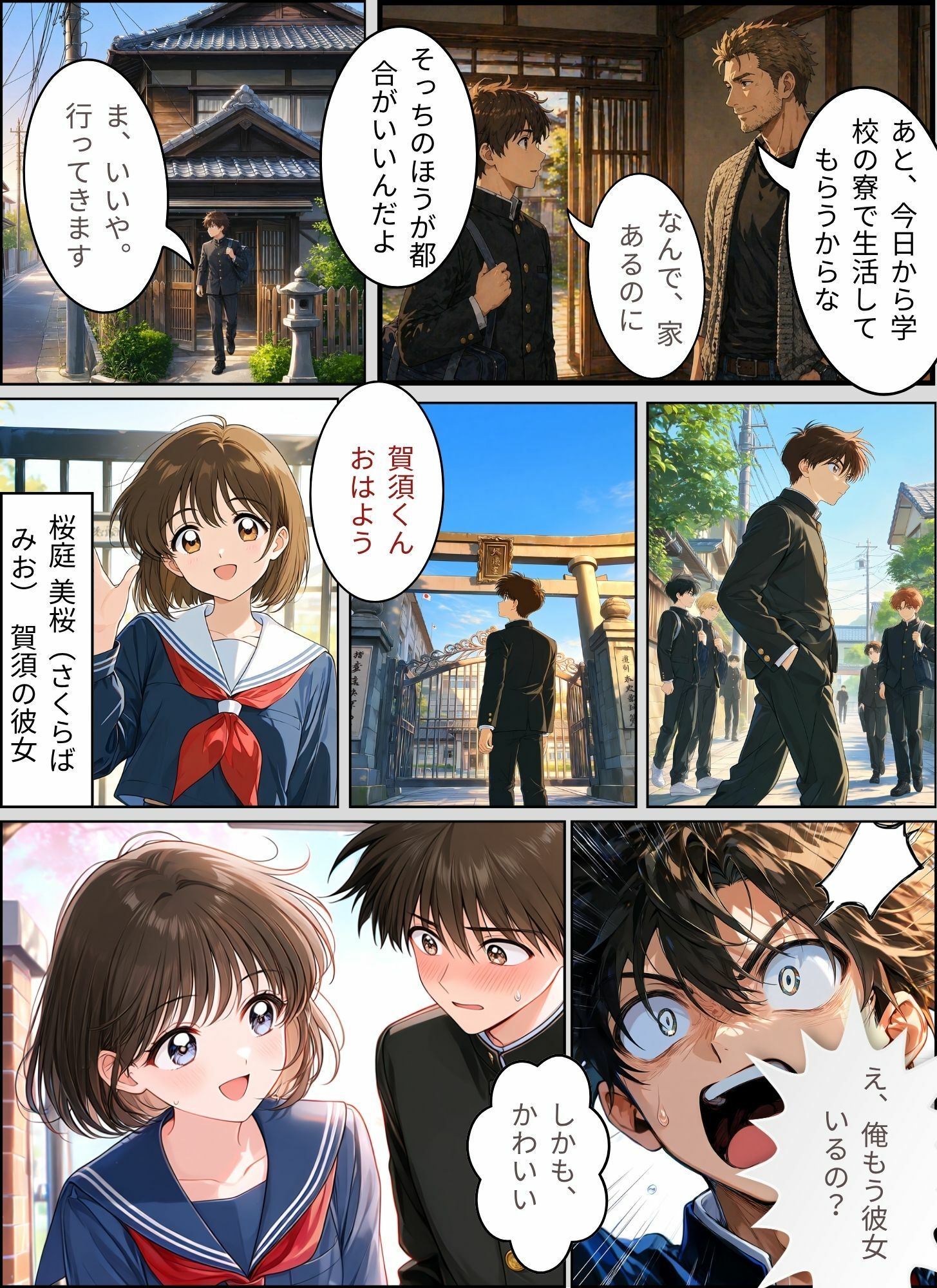 ときめきハーレム学園へようこそ サンプル3