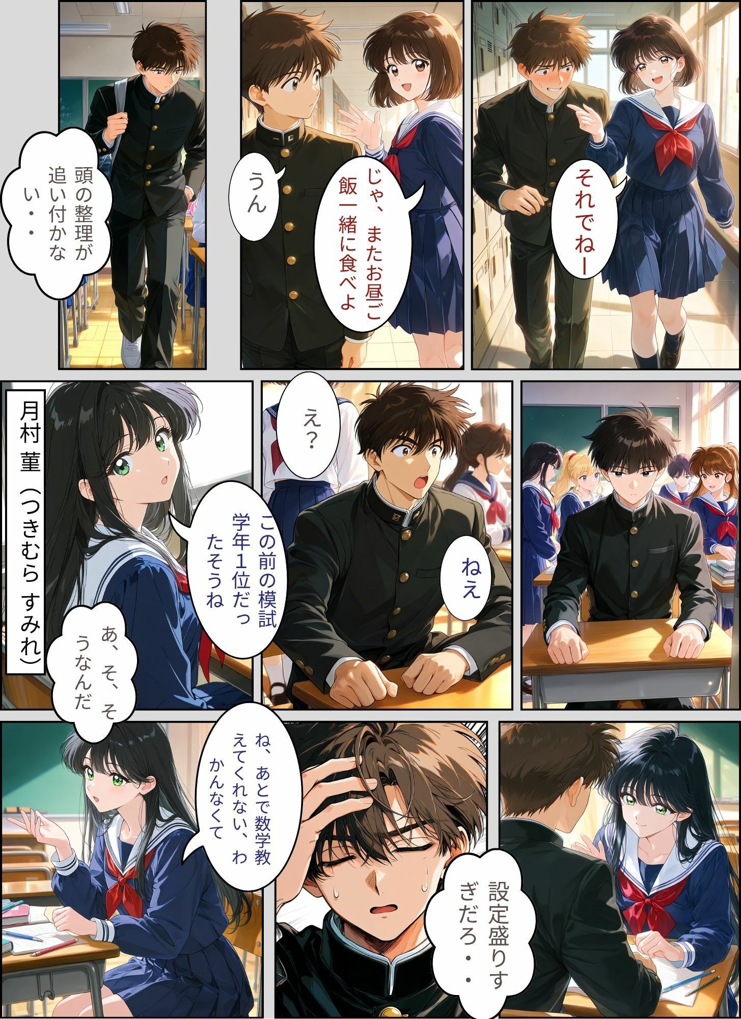 ときめきハーレム学園へようこそ サンプル4