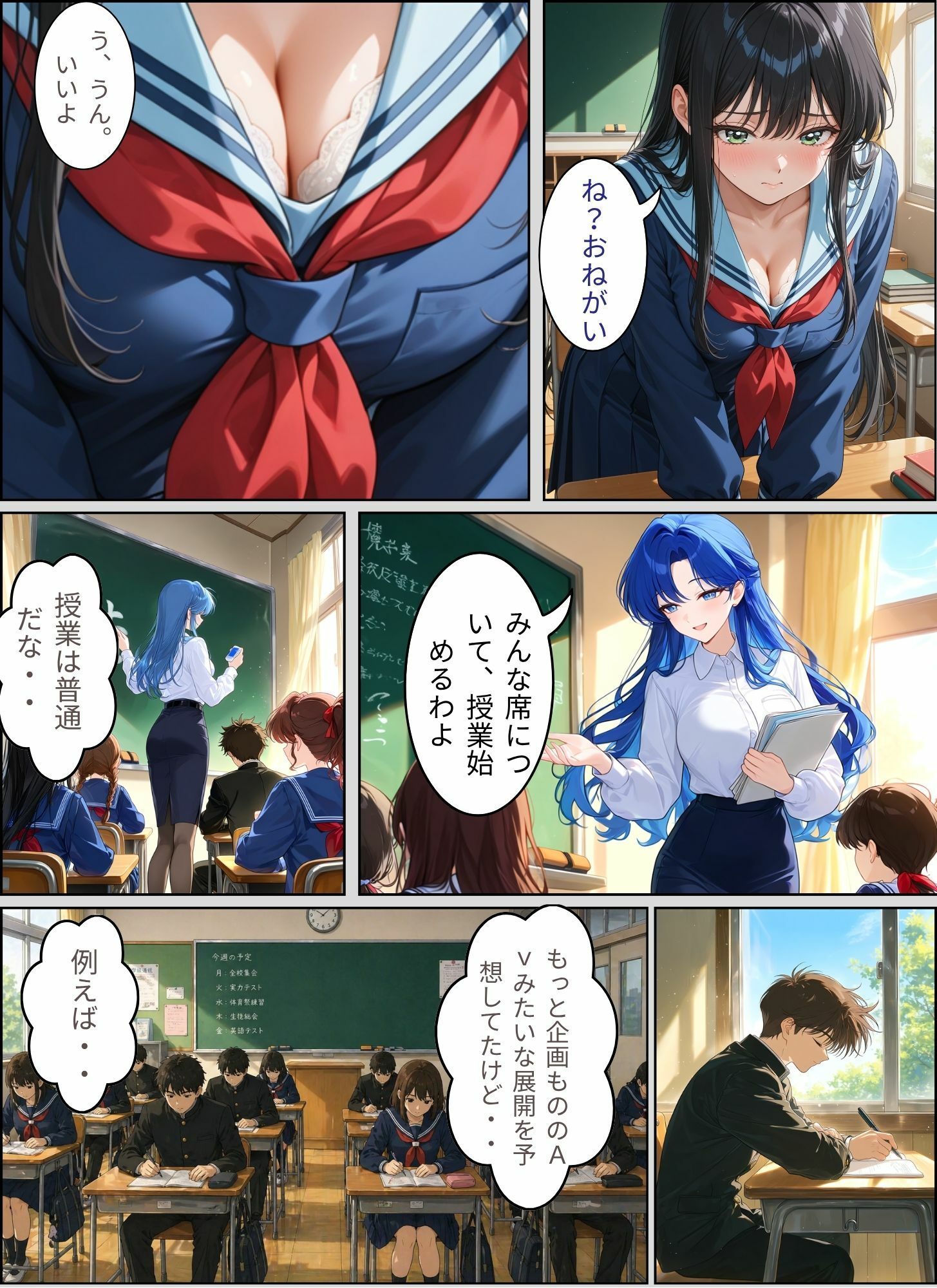 ときめきハーレム学園へようこそ サンプル5
