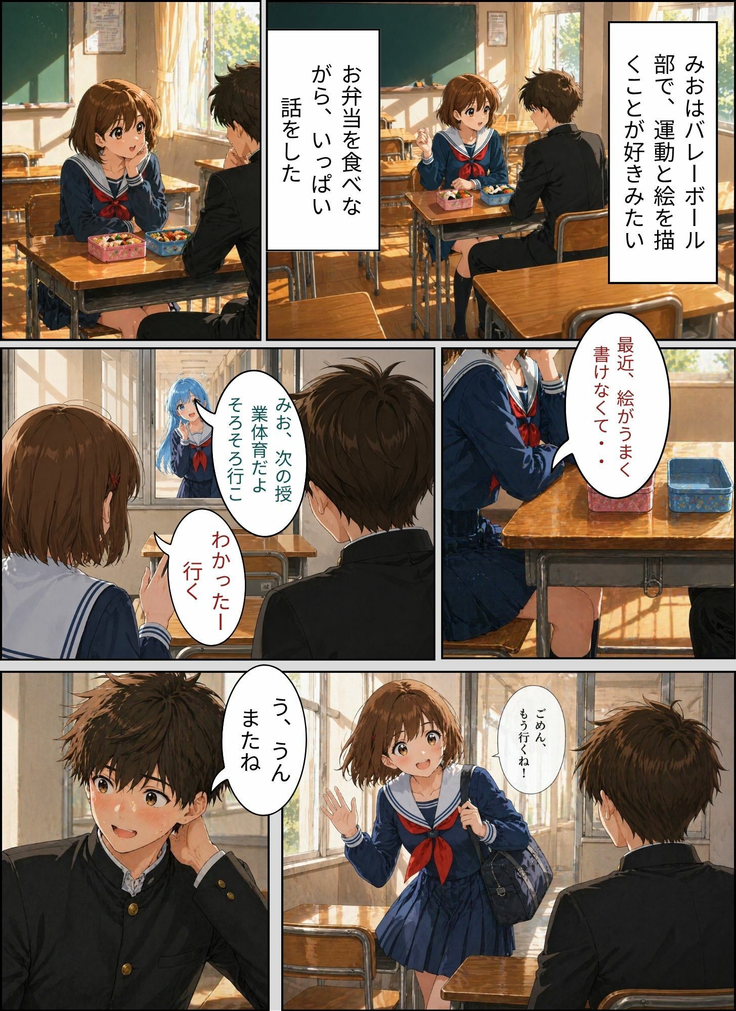 ときめきハーレム学園へようこそ サンプル8