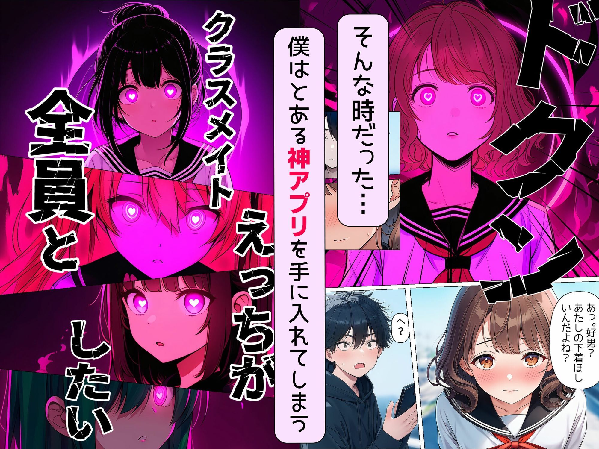 【漫画】僕が神アプリを使って女子全員とやっちゃった話3